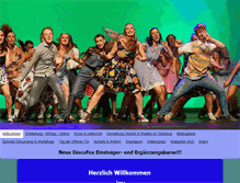 Tablet Screenshot of musical-dance.com